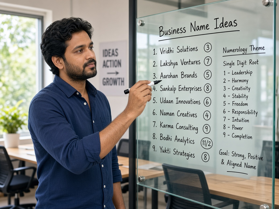 Business Name Numerology — Unique Rishi consultation