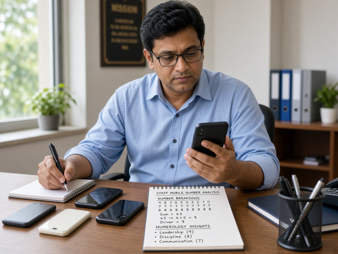 Staff Mobile Number Analysis — Unique Rishi consultation